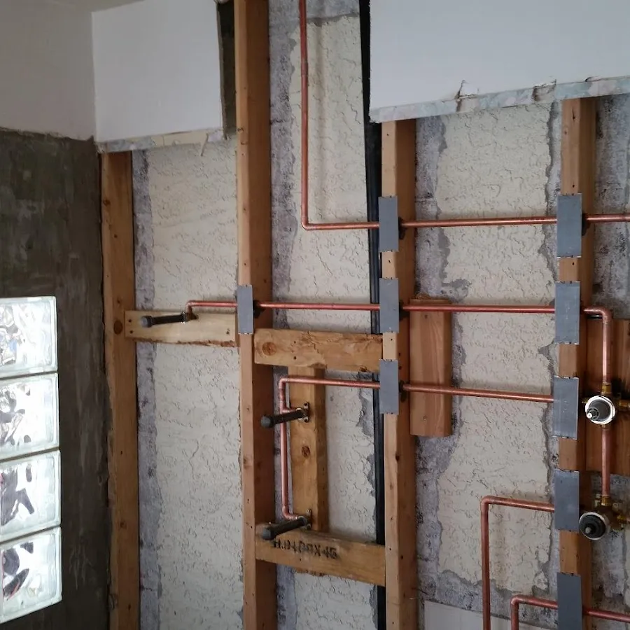 Copper pipe installation for Burst Pipe Repair in Forest Hill